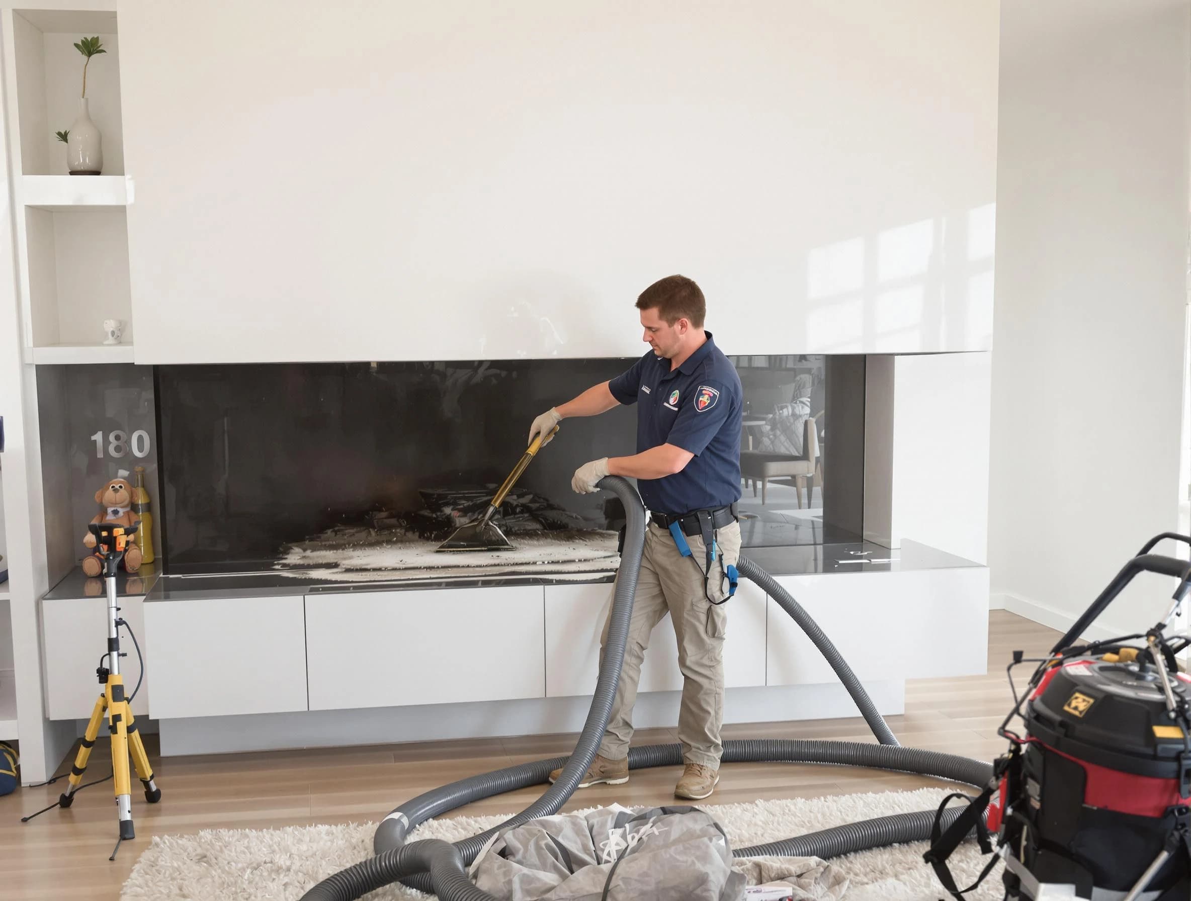 Scottsdale Chimney Sweep technician providing chimney sweeping services in Scottsdale, AZ